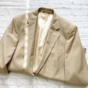 Mens Joseph & Feiss Tan Suit Jacket